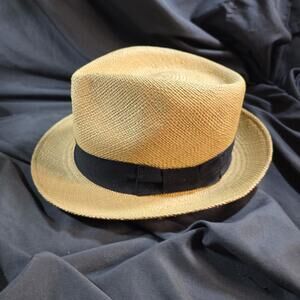 Mucho Mejor 100% Panama Straw Hat sz S